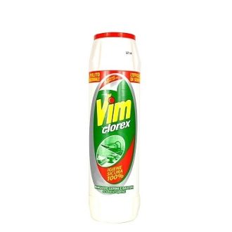 Praf de curatat ustensile si suprafete bucatarie VIM Clorex 750g