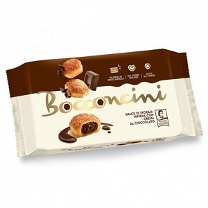 Prajituri foietaj Bocconcini crema ciocolata Millefoglie Matilde Vicenzi 100g