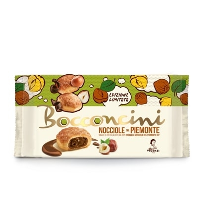Prajituri foietaj Bocconcini crema de alune de Piemonte Matilde Vicenzi 100g Prajituri foietaj Bocconcini crema de alune de Piemonte Matilde Vicenzi 100g