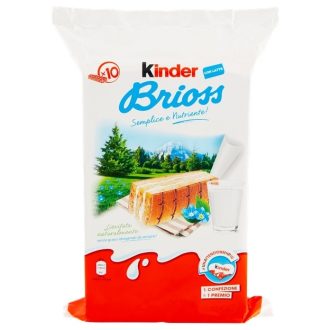 Prajituri Kinder Brioss lapte 10buc, 270g