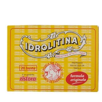 Preparat efervescent cu bicarbonat Idrolitina Ristora 20 pliculete
