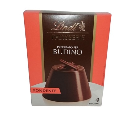 Preparat pentru Budinca de ciocolata neagra Lindt Patisserie 95g - 4 portii Preparat pentru Budinca de ciocolata neagra Lindt Patisserie 95g - 4 portii