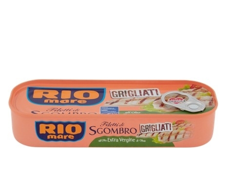 Rio Mare file de macrou la gratar in ulei extravirgin de masline 120g