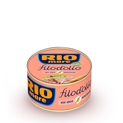 Ton cu continut redus de ulei Rio mare Filod'olio, 4buc x 65 g
