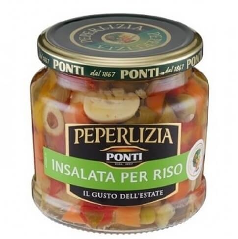 Salata italiana de legume pentru orez Ponti Peperlizia 350g
