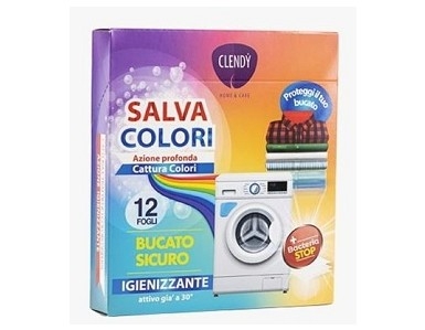 Servetele absorbante culori pentru masina de spalat Clendy Salva Colori 12 buc