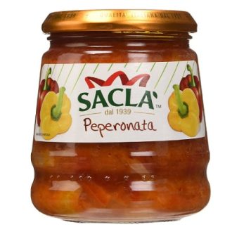 Specialitate italiana de ardei Sacla Peperonata 290g