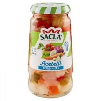 Specialitate italiana de legume in otet Sacla Giardiniera 290g