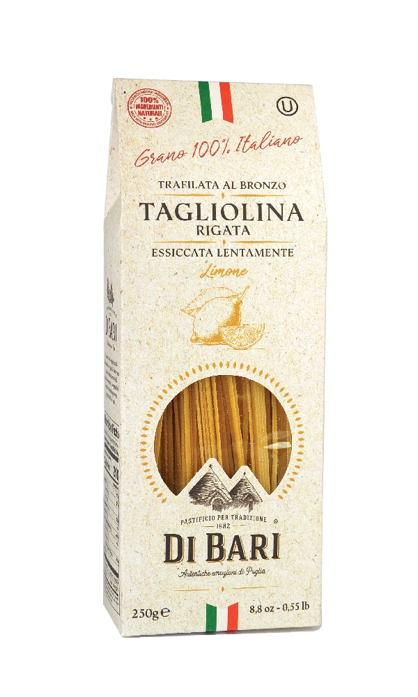 Paste italiene Tagliolina al limone Di Bari 250g Paste italiene Tagliolina al limone Di Bari 250g
