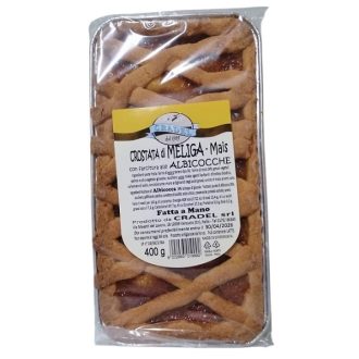 Tarta din faina de porumb cu dulceata de caise Crostata di Meliga Cradel 400g