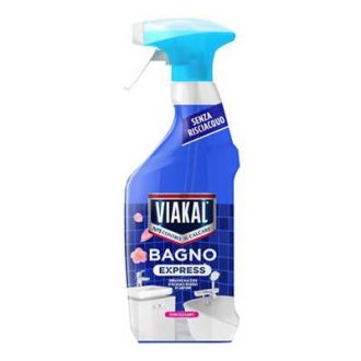 Solutie anticalcar spray pentru baie Viakal Express flori elegante, 470ml Solutie anticalcar spray pentru baie Viakal Express flori elegante, 470ml