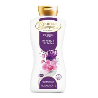 Gel de dus Regenerant cu Orhidee si Ametist Spuma di Sciampagna, 650 ml