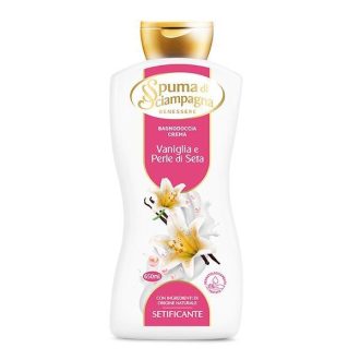 Gel de dus cu Vanilie si Perle de Matase Spuma di Sciampagna, 650 ml