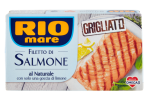 File de somon la gratar in suc natural cu lamaie 125g Rio mare