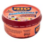 Salata ton cu orez picant Insalatissime Rio mare 220 g - cu fasole rosie si neagra si ulei picant