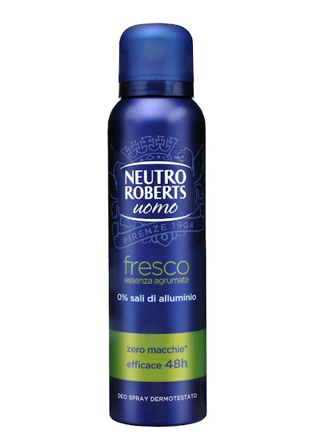 Deodorant Neutro Roberts Men fresco essenza agrumata spray 150ml Deodorant Neutro Roberts Men fresco essenza agrumata spray 150ml