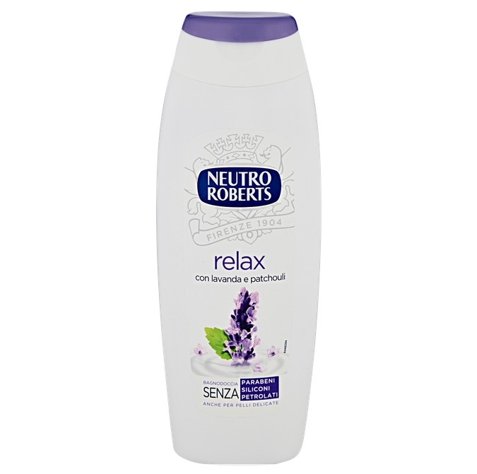 Spuma de baie cu levantica si patchouli Neutro Roberts Relax 500ml Spuma de baie cu levantica si patchouli Neutro Roberts Relax 500ml