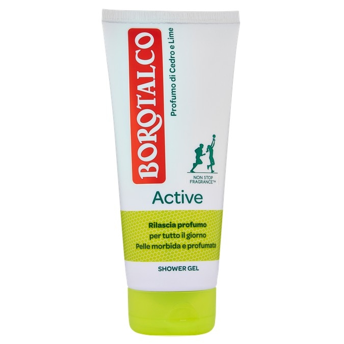 Gel de dus Borotalco Active parfum de cedru si lamaie 200ml Gel de dus Borotalco Active parfum de cedru si lamaie 200ml