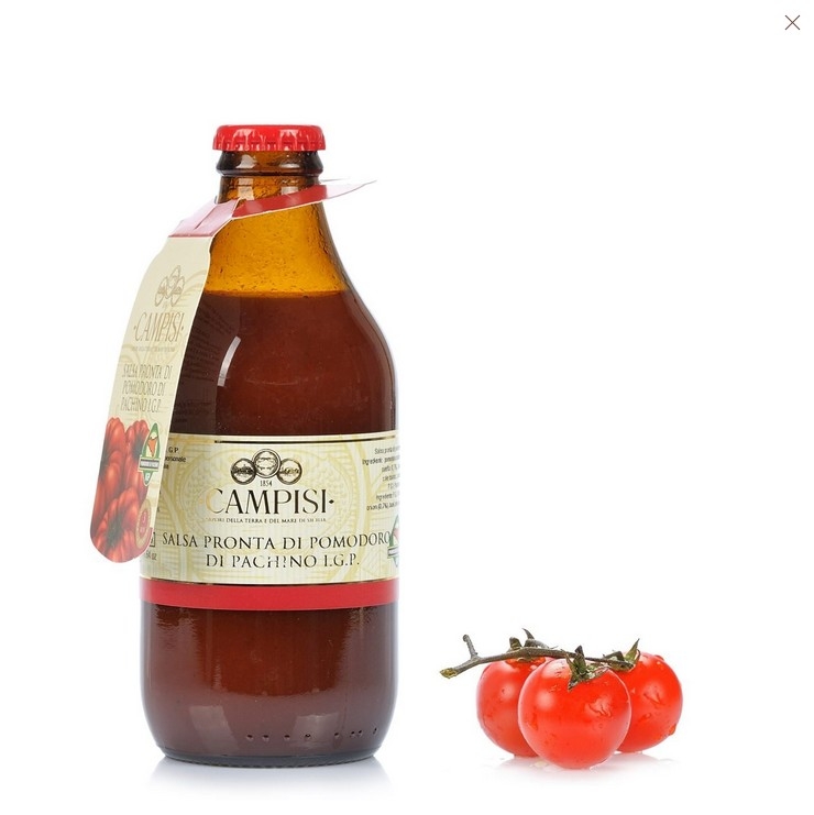 Sos de rosii cherry de Pachino IGP Campisi 330g Sos de rosii cherry de Pachino IGP Campisi 330g
