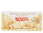 Novi Tableta de ciocolata alba cu alune intregi  - Nocciolato Bianco 130g