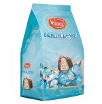 Praline Witor's Bianco Cuore din ciocolata cu lapte si umplutura cremoasa de lapte si cereale crocante 1kg