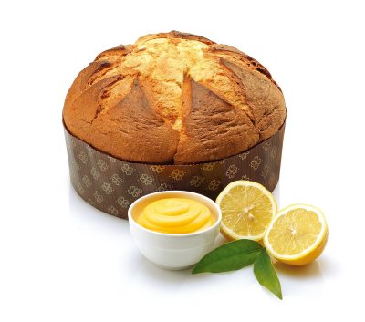 Cozonac italian artizanal cu crema de lamaie Panettone Crema Limone Gilber 1kg - ambalat manual