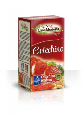 Specialitate italiana din carne de porc Cotechino 500g Casa Modena (prefiert) Specialitate italiana din carne de porc Cotechino 500g Casa Modena (prefiert)