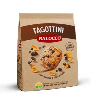 Biscuiti cu cereale si ciocolata Balocco Fagottini 700g