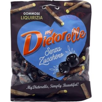 Bomboane moi Italia cu lemn dulce Dietorelle Liquirizia