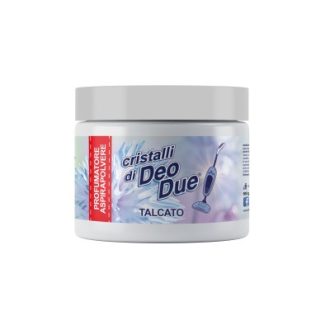 Cristale parfumate cu talc pentru aspirator Deo Due 500g