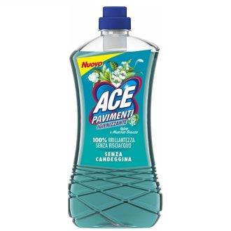 Detergent italian pentru pardoseli Ace Talc si Mosc alb 1L