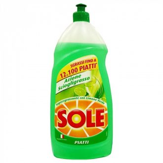 Detergent italian pentru vase Sole Lamaie Verde 1100 ml