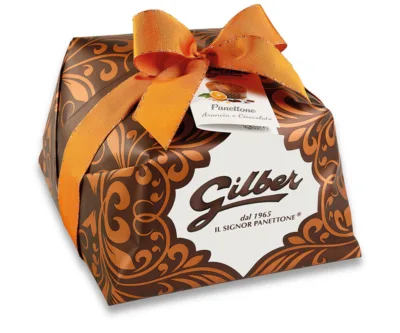 Cozonac italian artizanal Panettone cu Portocale si Ciocolata Gilber 1kg - ambalat manual Cozonac italian artizanal Panettone cu Portocale si Ciocolata Gilber 1kg - ambalat manual