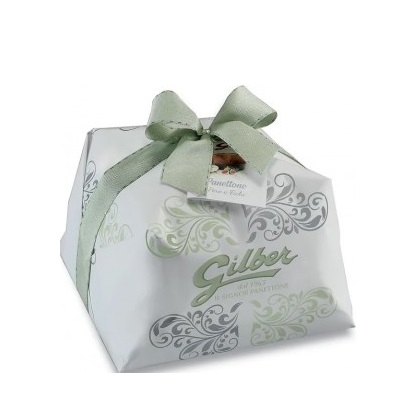 Cozonac italian artizanal Panettone cu Pere si Smochine Gilber 1kg - ambalat manual