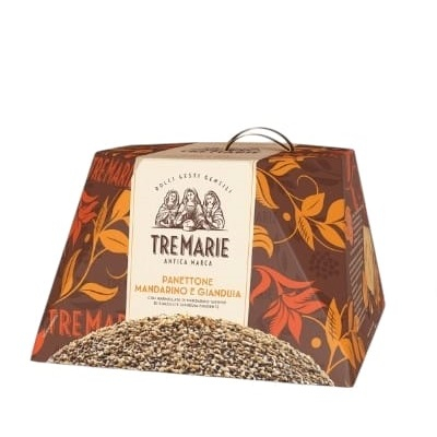 Cozonac italian mandarine si alune Gianduia Panettone Tre Marie 1 kg Cozonac italian mandarine si alune Gianduia Panettone Tre Marie 1 kg