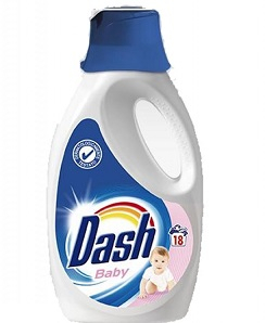 Detergent italian pentru hainele bebelusilor Dash Baby 990ml - 18 spalari Detergent italian pentru hainele bebelusilor Dash Baby 990ml - 18 spalari