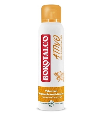 Deodorant spray Active Arancio Borotalco 150ml Deodorant spray Active Arancio Borotalco 150ml