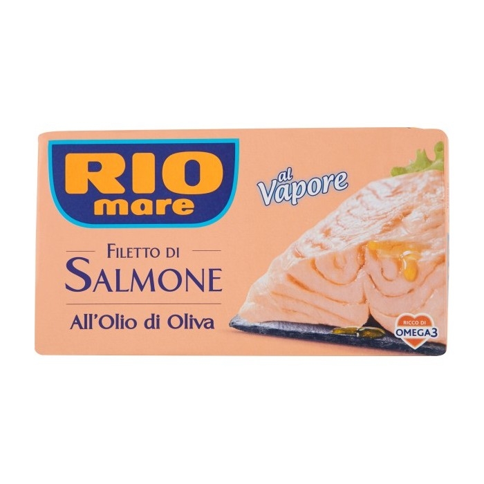 File de somon in ulei de masline Rio Mare 150g File de somon in ulei de masline Rio Mare 150g