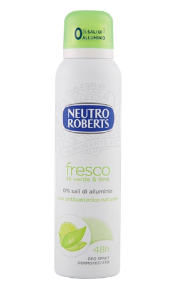 Deodorant spray Neutro Roberts Fresco Ceai verde si Lime 150ml