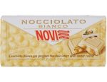 Novi Tableta de ciocolata alba cu alune intregi  - Nocciolato Bianco 130g