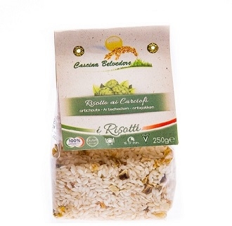 Orez italian Risotto cu anghinare Cascina Belvedere 250g Orez italian Risotto cu anghinare Cascina Belvedere 250g