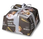 Cozonac italian artizanal Panettone Gran cioccolato Bedetti 1kg