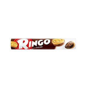 Biscuiti italieni cu crema de cacao Ringo 165g Biscuiti italieni cu crema de cacao Ringo 165g