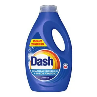 Detergent lichid concentrat pentru rufe Dash clasic, 60 utilizari