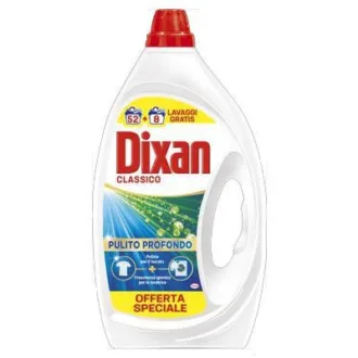 Detergent lichid Dixan Clasic, 52+8 utilizari