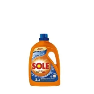 Detergent lichid italian cu bicarbonat Sole Bianco Splendente 61 utilizari