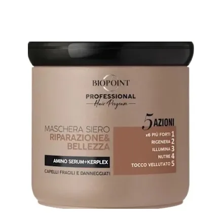 Masca par fragil si deteriorat Biopoint Professional Riparazione e Bellezza 400 ml Masca par fragil si deteriorat Biopoint Professional Riparazione e Bellezza 400 ml