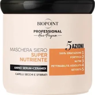 Masca par uscat si fragil Biopoint Professional Super Nutriente 400 ml