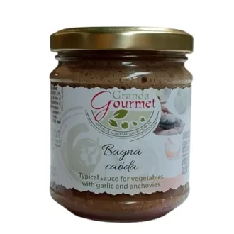 Salsa tipica italieneasca cu usturoi si ansoa Bagna Cauda Granda Gourmet 190g