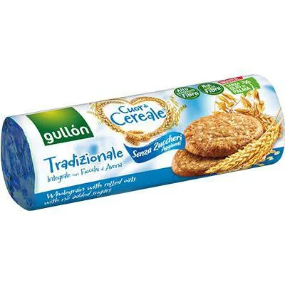 Biscuiti cu fulgi de ovaz Cuor di Cereale Gullon 280g
